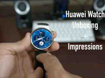 Huawei Watch Unboxing and Impressions