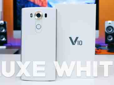 LG V10 Exclusive Luxe White Unboxing & Hands-on (Verizon)