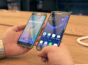 Samsung Galaxy S7, S7 edge comparison