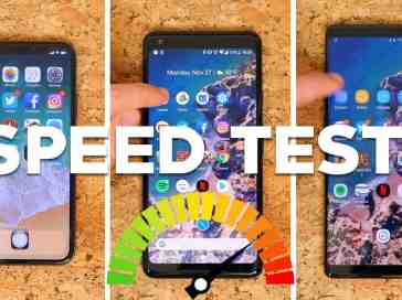 Speed Test: iPhone X vs. Pixel 2 XL vs. Note 8