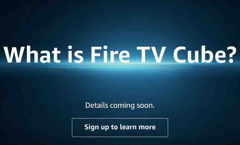 Amazon begins teasing Fire TV Cube