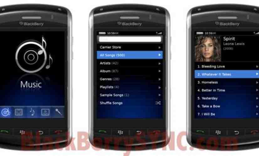 Thunder: First Spy Shots of Touch Screen BlackBerry