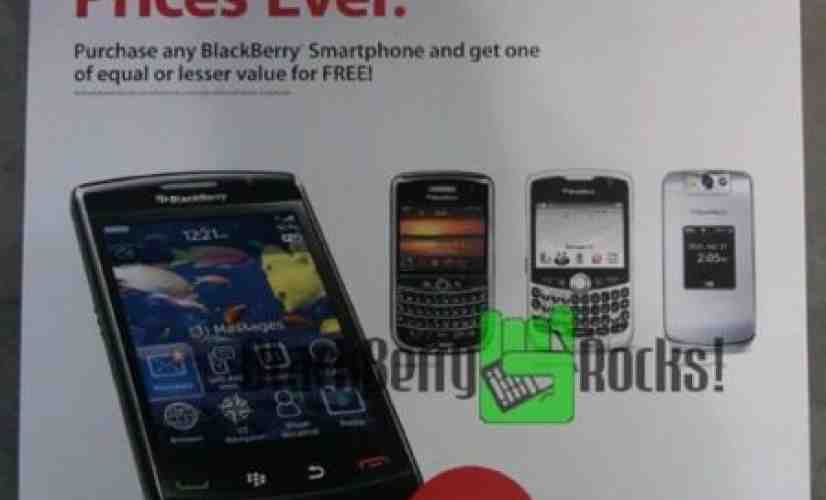 BlackBerry Storm 2 to be part of the current Verizon BOGO deal?