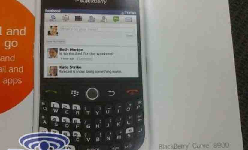 AT&T releasing white BlackBerry Curve 8900?