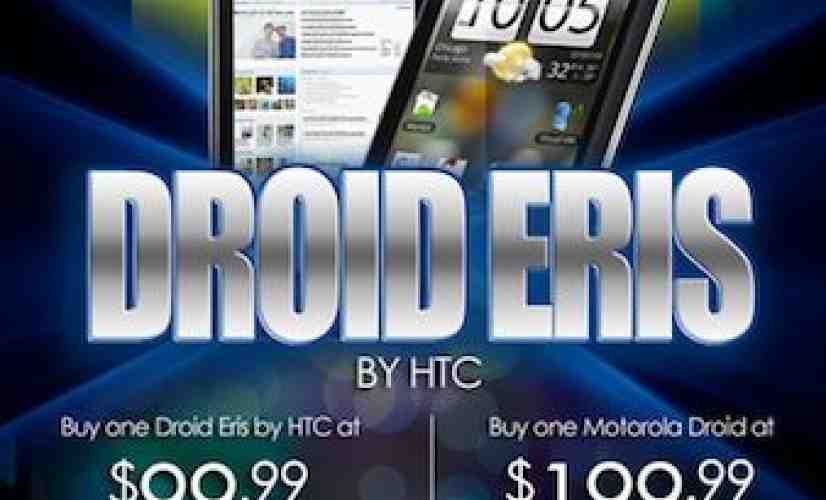 Verizon Wireless extends DROID and Droid Eris BOGO to Christmas Eve