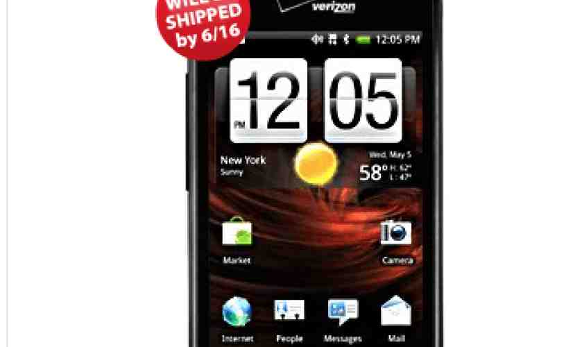 HTC Droid Incredible back on Verizon site, ships June 16th