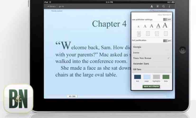 Barnes and Noble releases eReader app for iPad