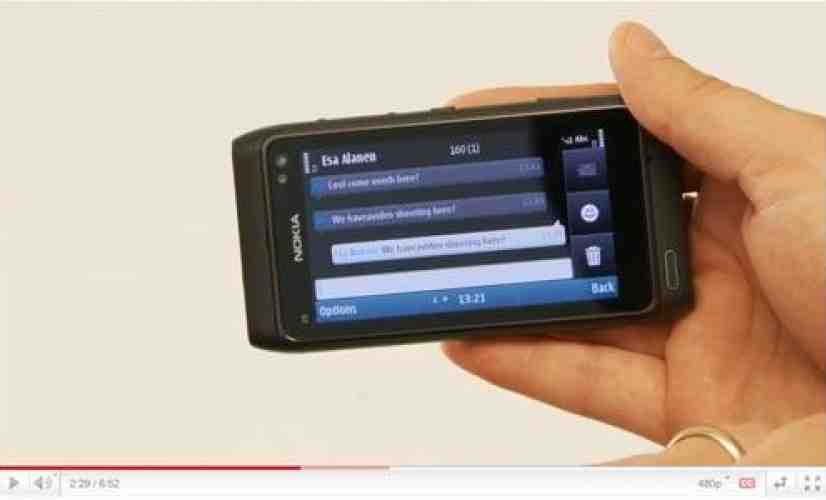 Nokia N8 video walkthrough shows off multitasking, Flash