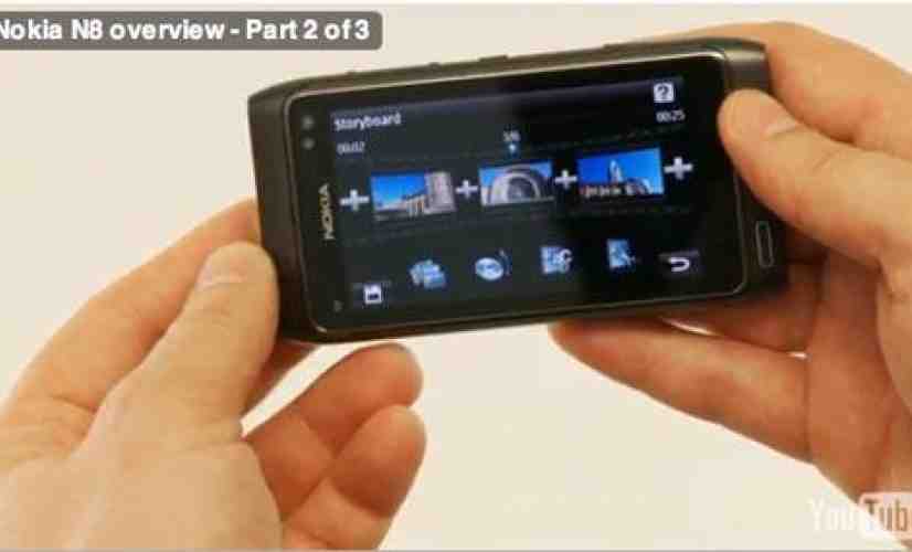 Nokia N8 video demonstrates photo and video editing capabilities