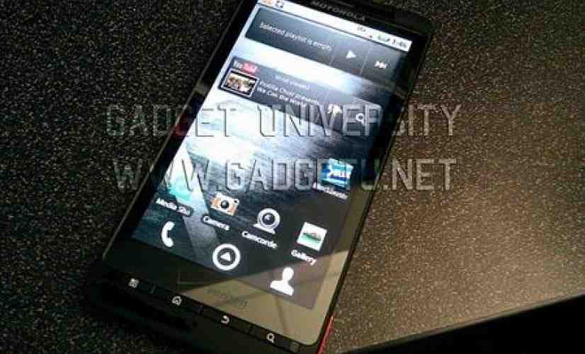 New Motorola Droid X photos leak out