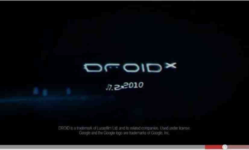Rumor: DROID X launching July 2nd