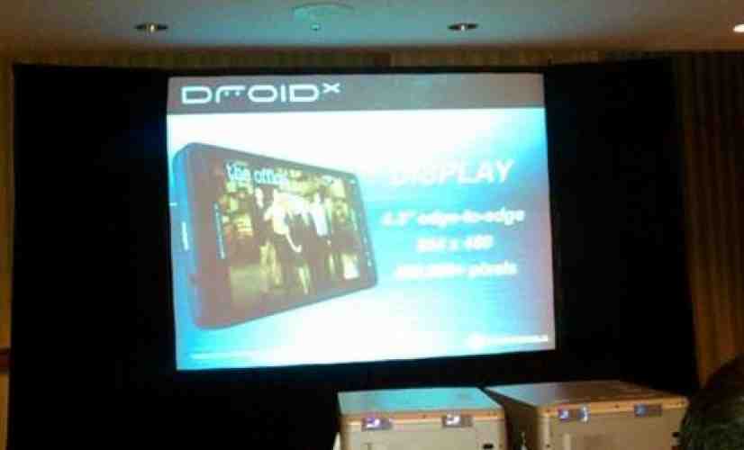 Motorola DROID X official, launching July 15th for $199.99