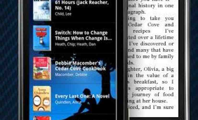 Amazon's Kindle for Android app now available