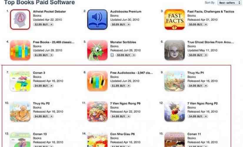 Apple responds to iTunes fraud, removes developer from App Store