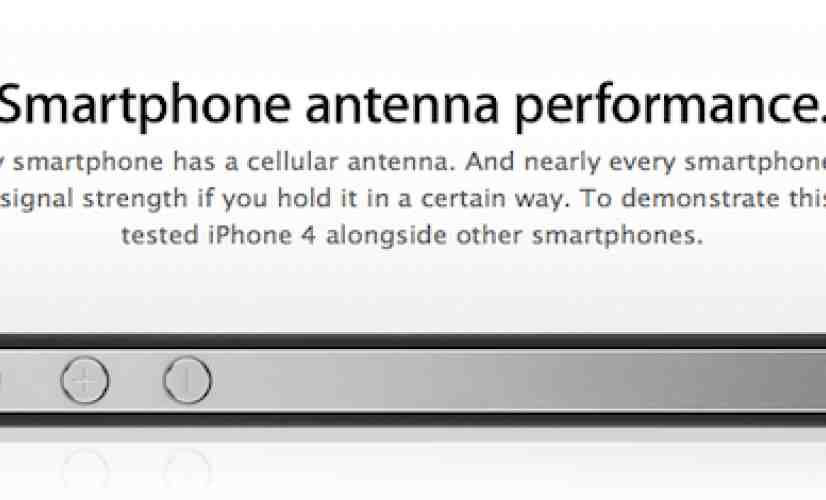 Apple launches webpage detailing signal strength tests