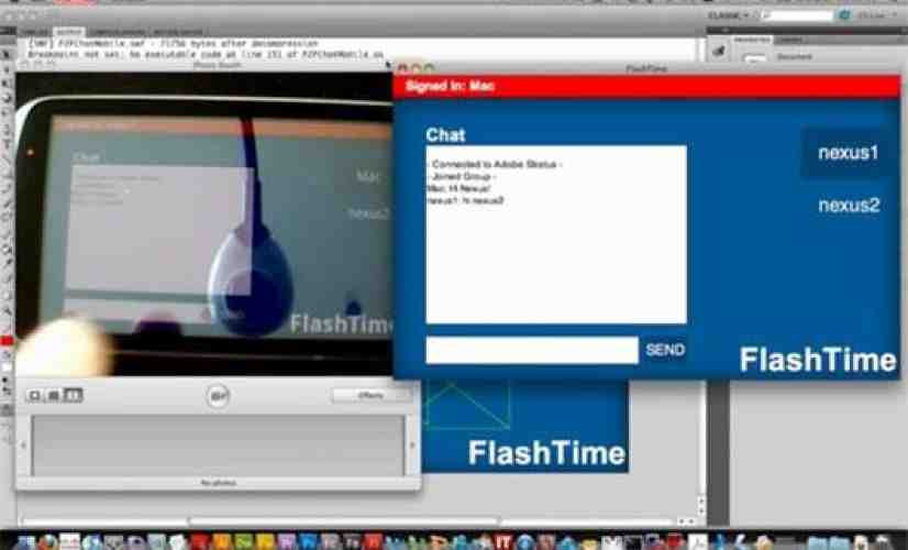 Adobe FlashTime brings more video chat to Android