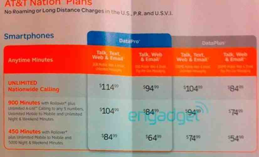 Rumor: AT&T rolling out new plans on July 25th