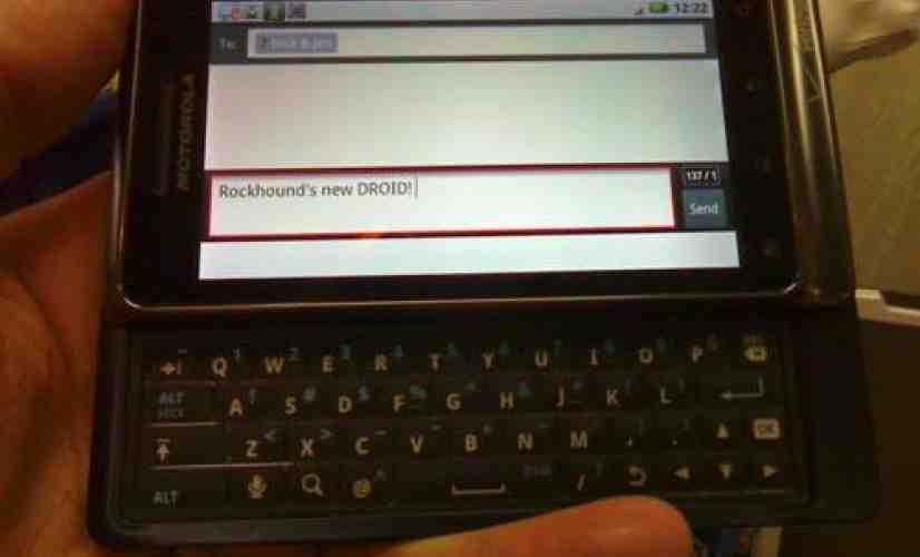 Motorola DROID 2 spotted in the wild again as leaks continue