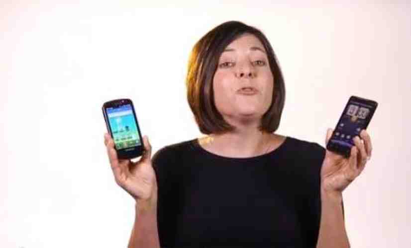 Samsung Epic 4G and HTC EVO 4G go head-to-head in Sprint video