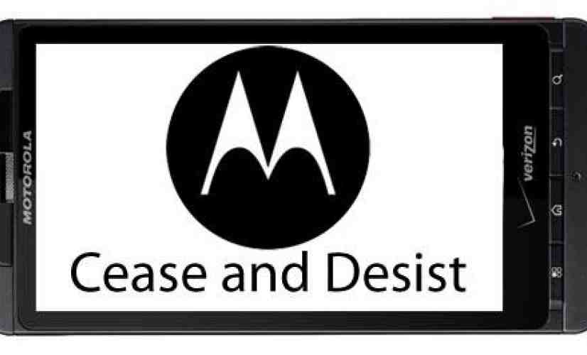 Motorola issues cease and desist over DROID X leaked Android 2.2 build