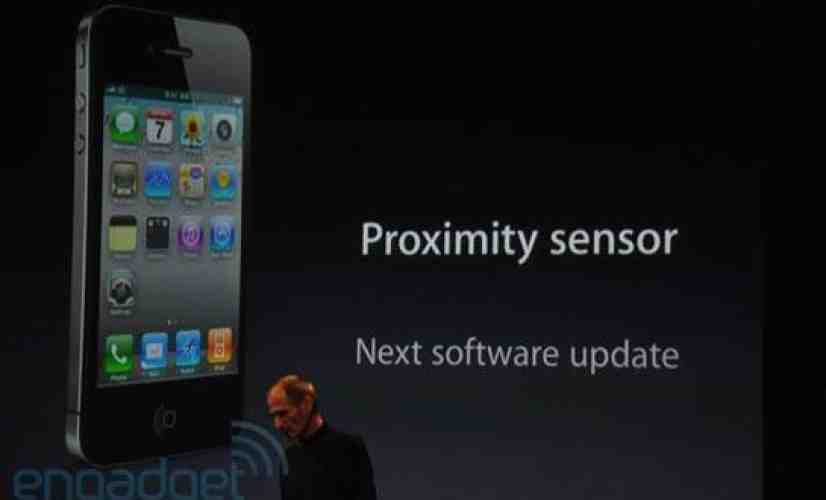 Apple iOS 4.1 will not include iPhone 4 proximity sensor fix