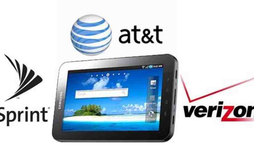 Rumor: Samsung Galaxy Tab heading to Verizon, AT&T, and Sprint