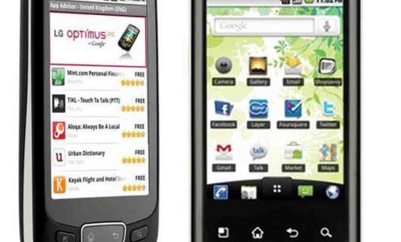 LG announces Optimus One and Optimus Chic, Android 2.2 on board