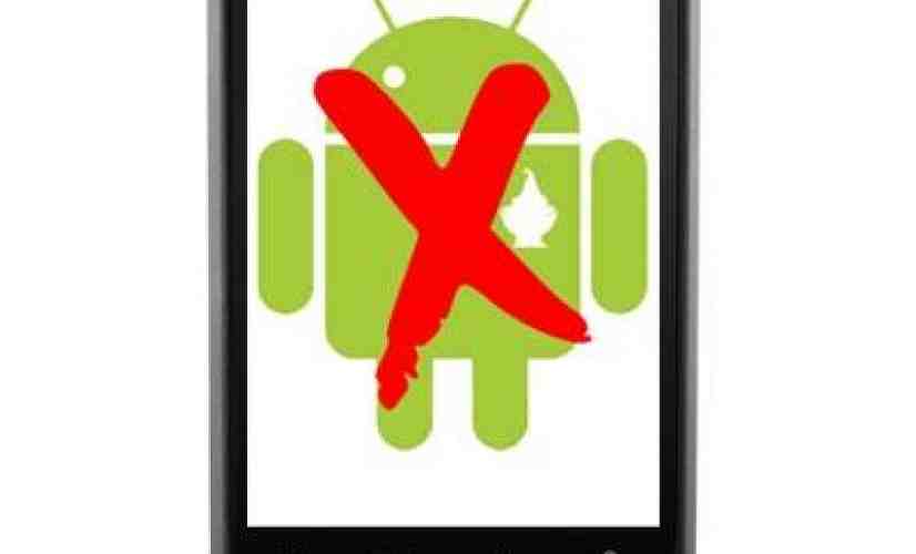 HTC DROID Eris won't be updated to Android 2.2