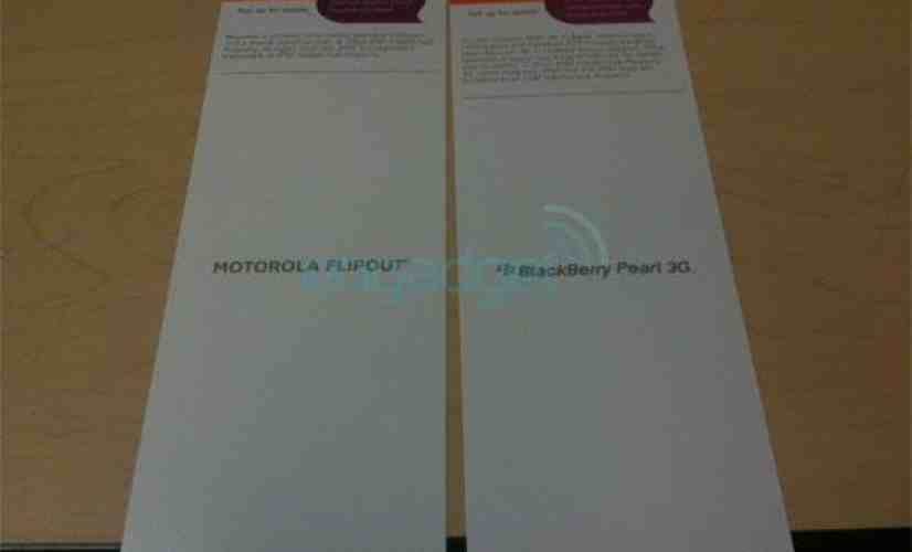 Rumor: Motorola Flipout coming to AT&T this Sunday, WP7 on Oct. 17
