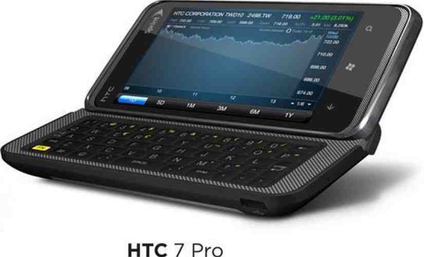 HTC announces five Windows Phone 7 devices including 7 Pro for Sprint [UPDATED]