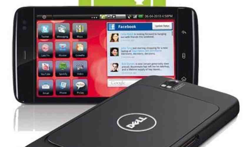 Dell Streak moving to Android 2.2 