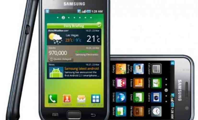 Samsung Galaxy S joins the Froyo party, rolling out in phases