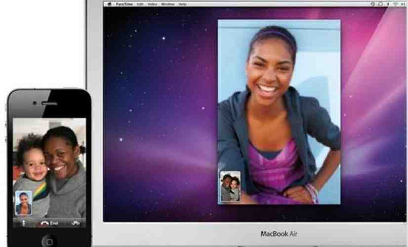 FaceTime for Mac allows video calling from a Mac to an iPhone 4 or iPod Touch