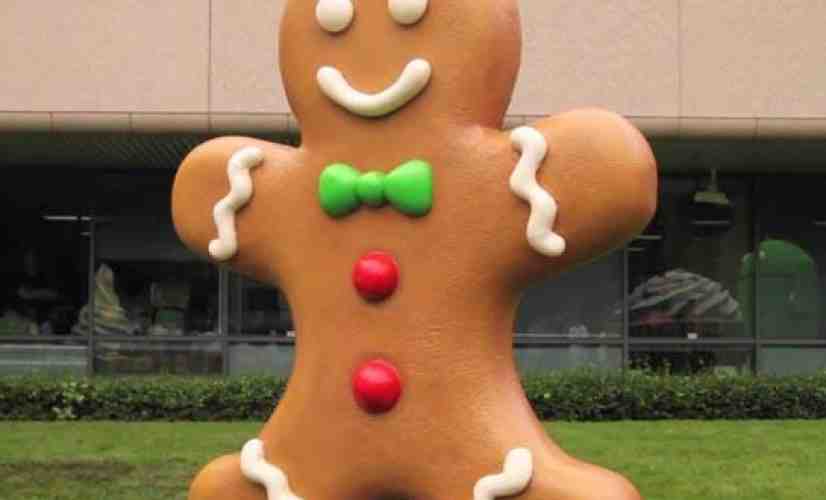 Gingerbread Man makes his grand arrival at Google headquarters