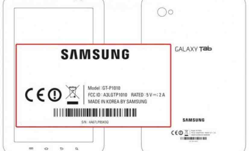 Samsung Galaxy Tab passes the FCC in a WiFi-only flavor