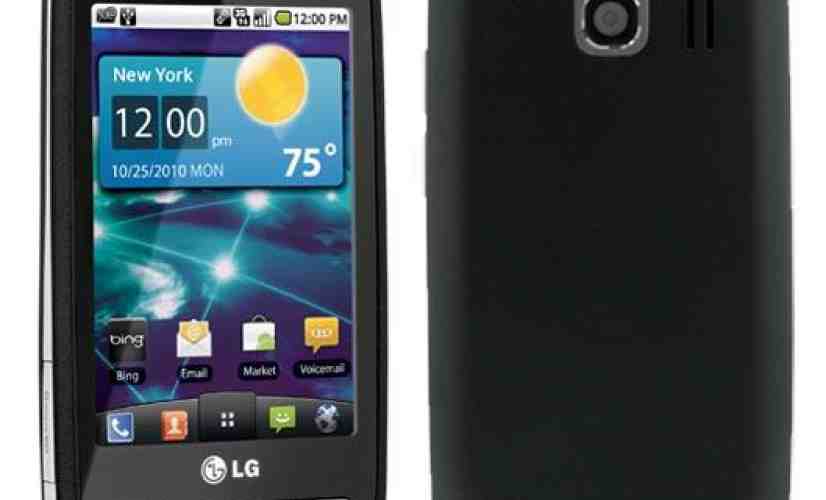 LG Vortex launching with Android 2.2 on November 18th for $79.99