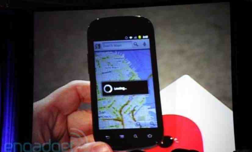 Eric Schmidt shows off Nexus S, says Gingerbread is coming in the 