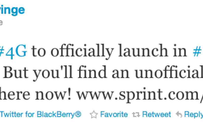 Sprint launching WiMAX in Denver on Dec. 19th, unofficially available now
