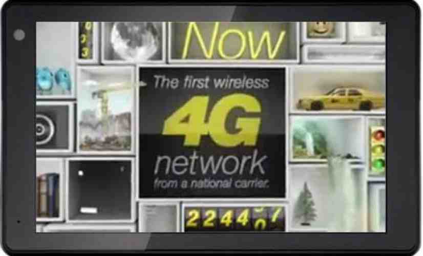 Sprint launching a 4G tablet in 2011