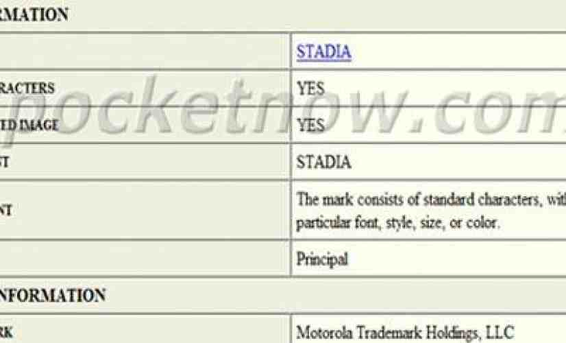 Motorola Stadia trademark hints at gaming/fitness-focused device