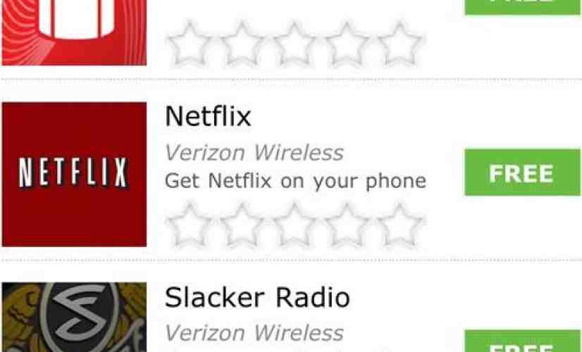 Verizon-branded Windows Phone 7 apps infiltrate the Marketplace