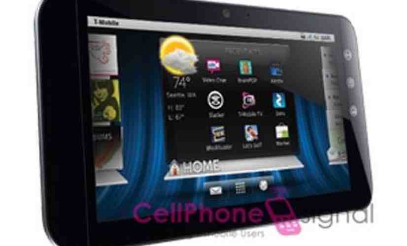 Dell Streak 7 leaks again, this time with T-Mobile branding in tow