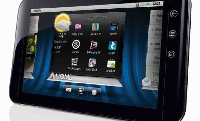 T-Mobile announces Dell Streak 7, details plans to move to 42Mbps in 2011