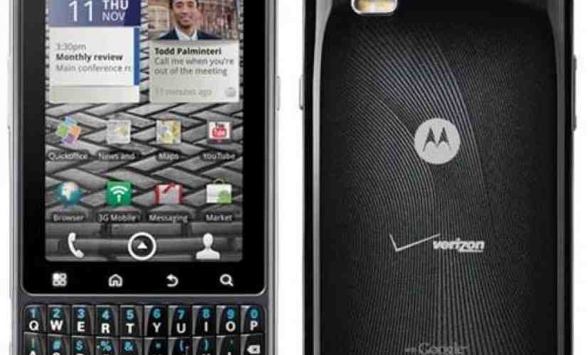 Motorola DROID Pro gets a maintenance update to call its own
