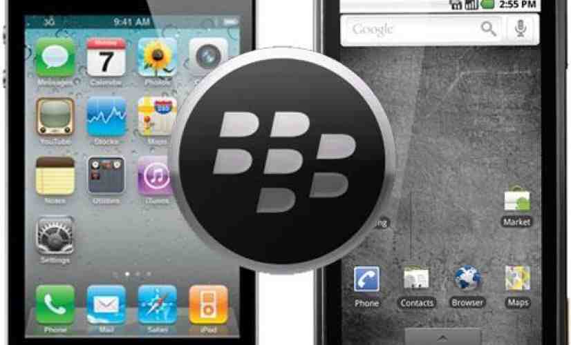 RIM mulling over sharing management tools with other smartphone OSes
