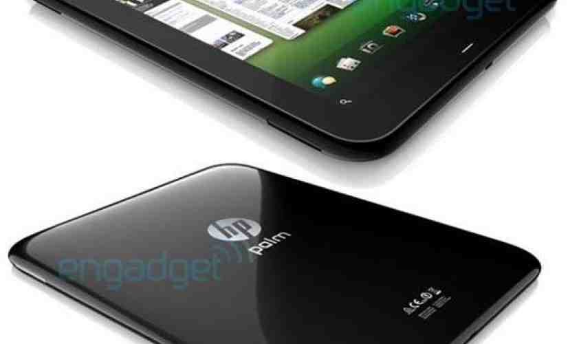 HP/Palm webOS tablets leak, potential launch info revealed