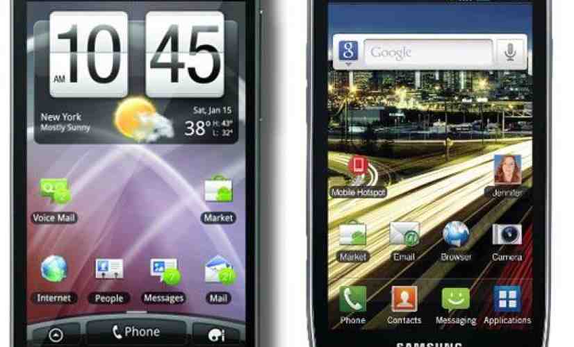 Rumor: Samsung 4G LTE, HTC ThunderBolt hitting the last week of February