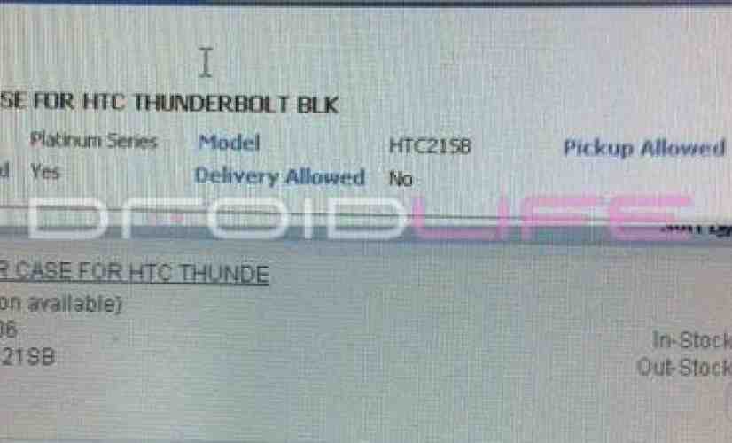 More proof of ThunderBolt's late February launch emerges?