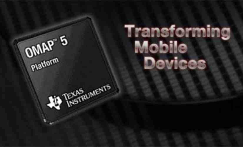 Texas Instruments' new OMAP 5 processors can at speeds run up to 2GHz