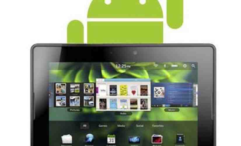 Rumor: BlackBerry PlayBook will gain ability to run Android apps